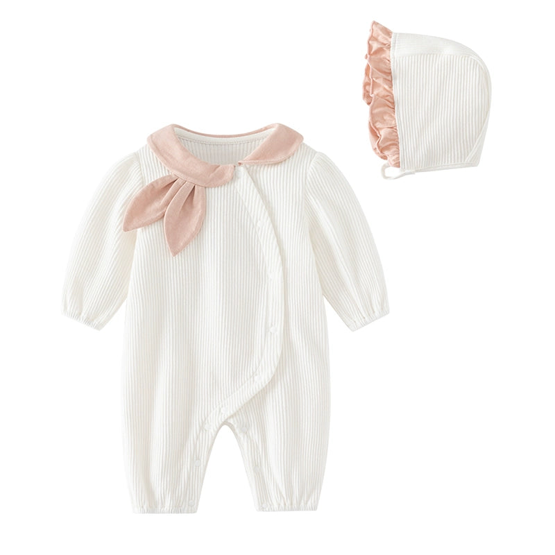 Hundred Days Banquet Super Cute Princess Winter Baby Jumpsuit