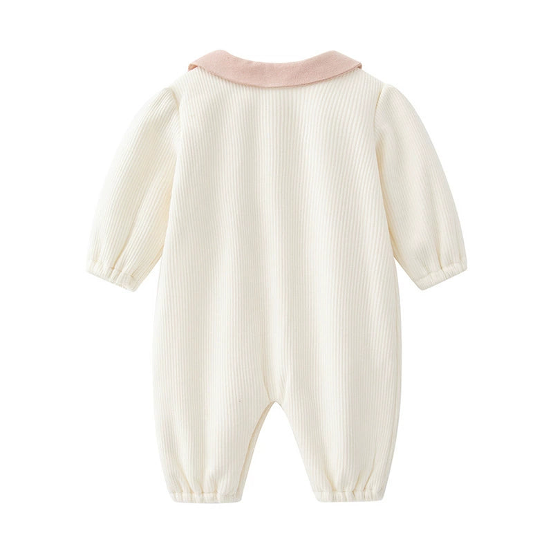 Hundred Days Banquet Super Cute Princess Winter Baby Jumpsuit