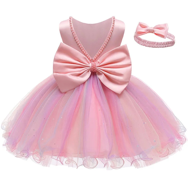 Vestido de Festa Eliza Estilo Princesa Acompanha Laço