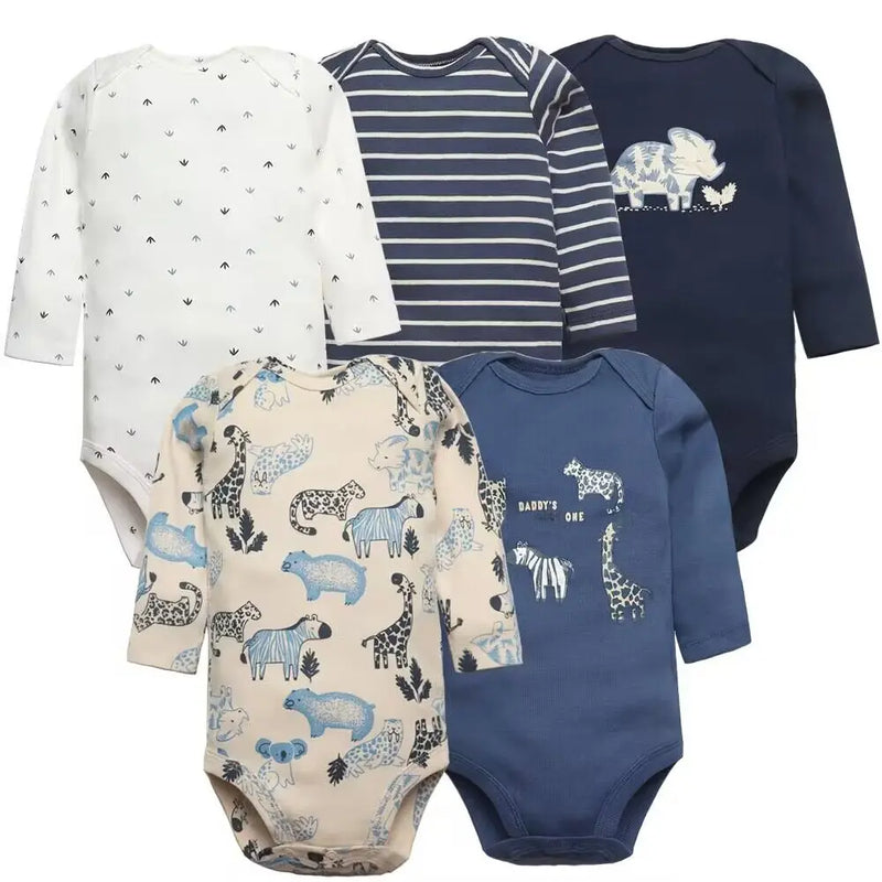 Kit 3 Bodys Super Fofura Bebê Menino e Menina