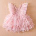 Vestido de Festa Infantil Helena Delicado com Bordado e Tule